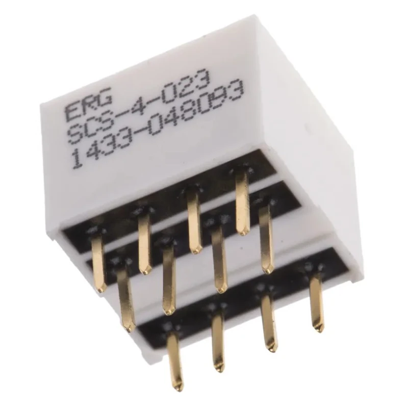 ERG Slide Rotary Coded DIP Switch Through Hole Taiwan SCS 04 023 STD