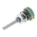 NSF MY Shorting 6 Position DP6T Rotary Switch, 1.5A, Solder Terminal, Diallyl Phthalate Housing DP6T