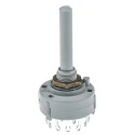 Lorlin 6 Position DPST Rotary Switch 150mA 250V AC 24V DC Polyamide Housing Panel Mount CK1025