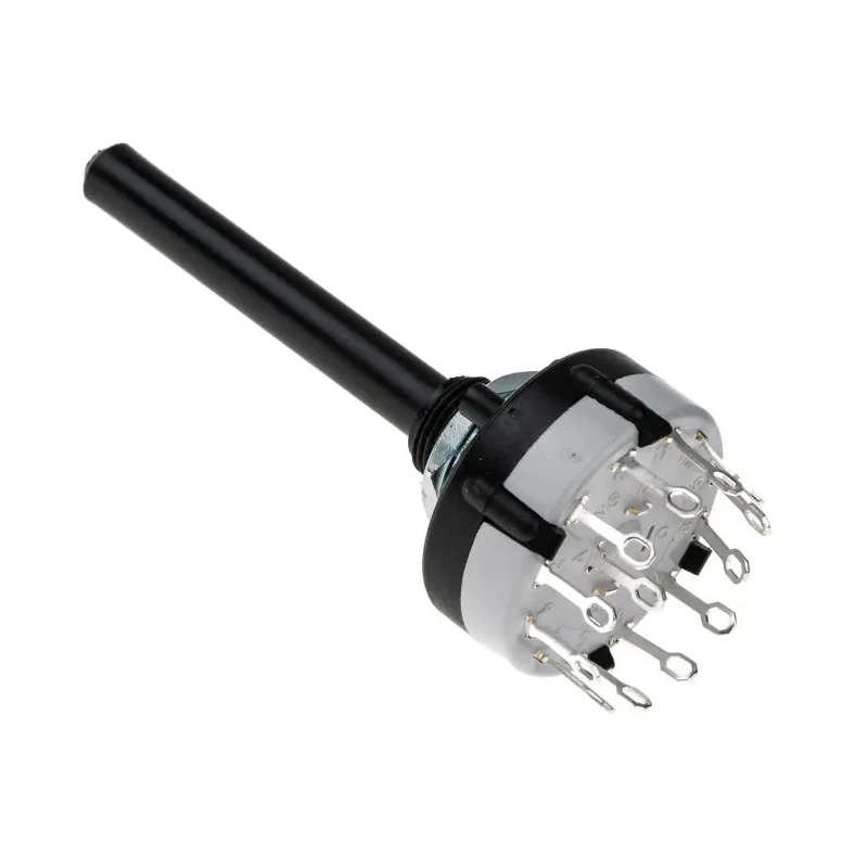 Lorlin 12 Position SPST Rotary Switch 150mA, Polyamide Housing, Panel Mount CK1029