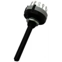 Lorlin 12 Position SPST Rotary Switch 150mA, Polyamide Housing, Panel Mount CK1029