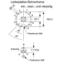 Lorlin 12 Position SPST Rotary Switch 150mA, Polyamide Housing, Panel Mount CK1029