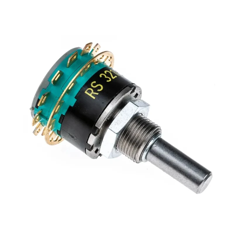 NSF GX 12 Position SP12T Rotary Switch 250mA Solder Terminal Germany SP12T