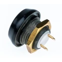 ITW Switches 59 Series Miniature Momentary Push Button Switch, Panel Mount, 13.6 mm Cutout, SPST, Clear LED, IP67 59-114