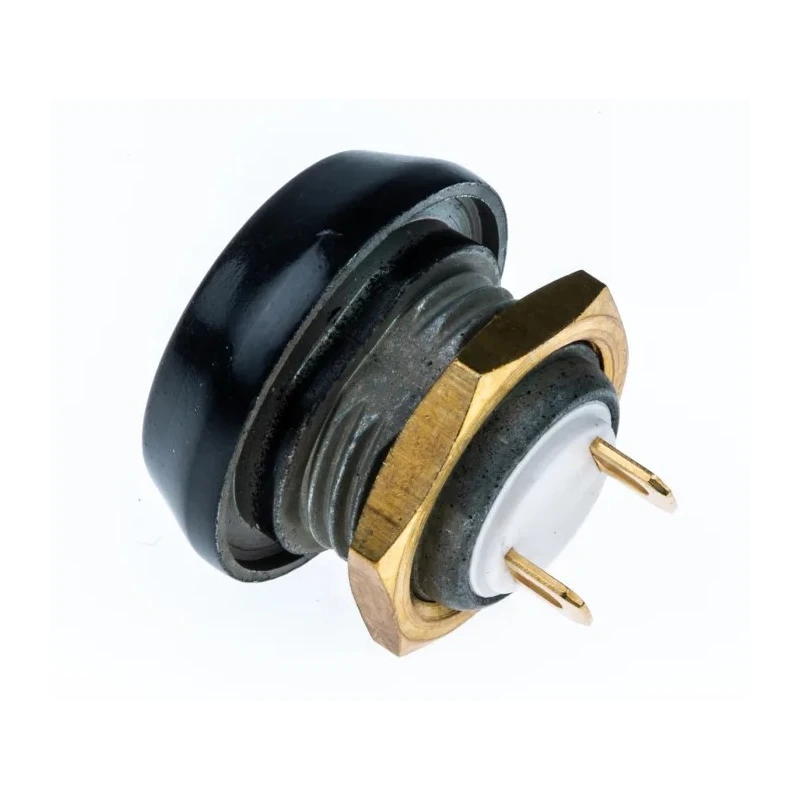ITW Switches 59 Series Miniature Momentary Push Button Switch, Panel Mount, 13.6 mm Cutout, SPST, Clear LED, IP67 59-114