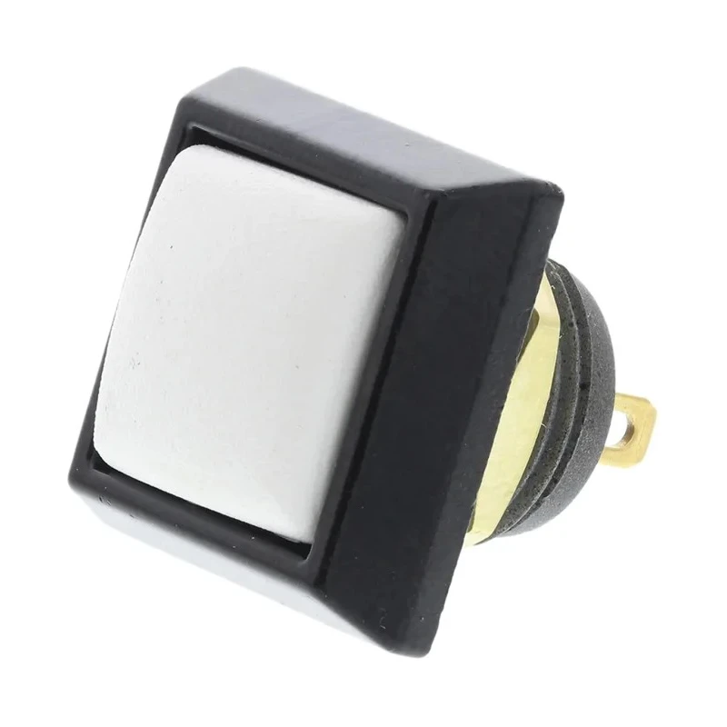 ITW Switches Miniature Push Button Switch, Momentary, Panel Mount, 13.6 mm Cutout, SPST, Clear LED, IP67, 125 V AC 59-214