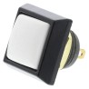 ITW Switches Miniature Push Button Switch, Momentary, Panel Mount, 13.6 mm Cutout, SPST, Clear LED, IP67, 125 V AC 59-214