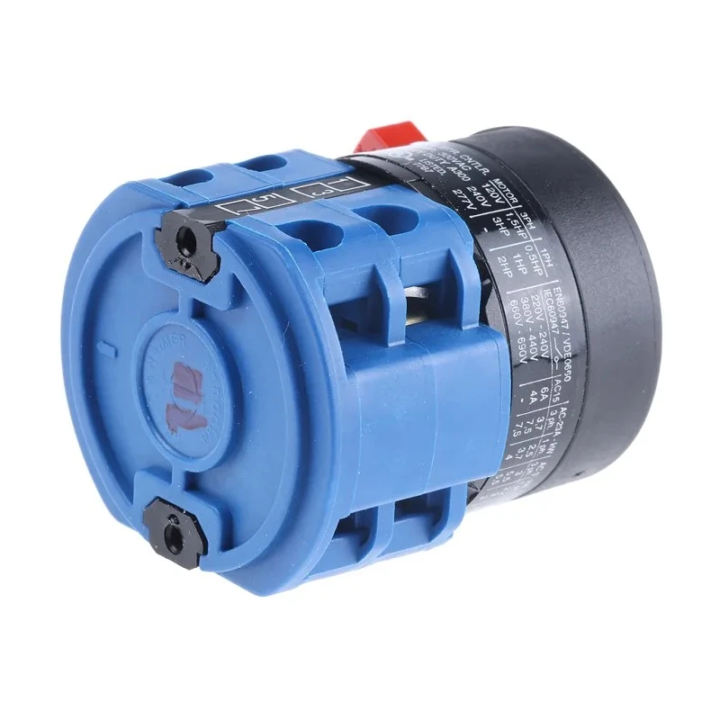 Kraus & Naimer 3 Position 60° Rotary Knob Actuator 20A CA10.A230/GBA001.*FT