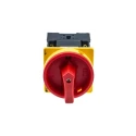 Eaton 3-Pole Rear Panel Isolator Switch IP65, 100A, 55 kW, Red Handle 