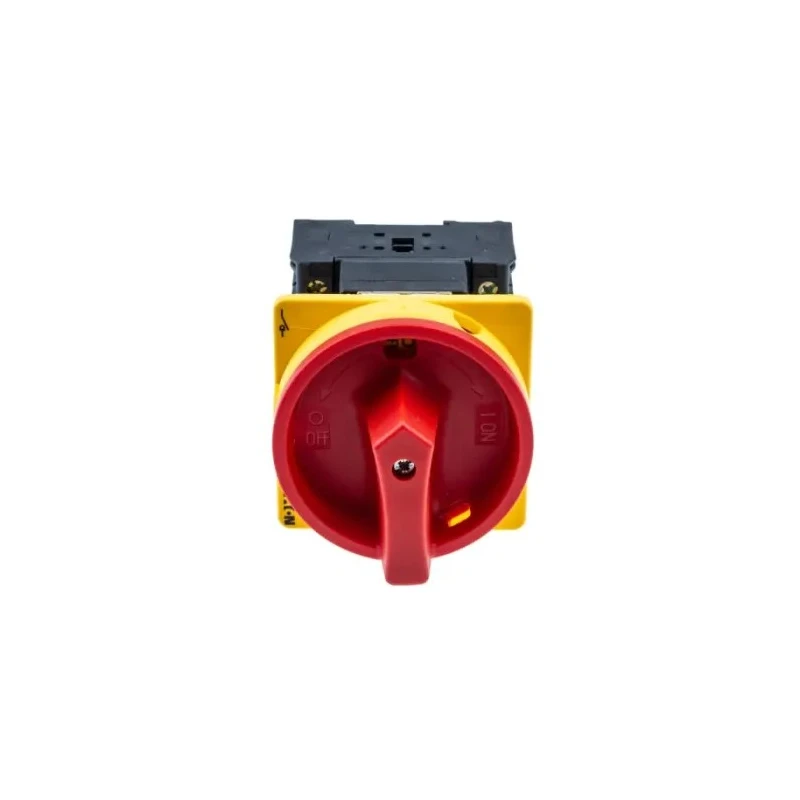 Eaton 3-Pole Rear Panel Isolator Switch IP65, 100A, 55 kW, Red Handle 