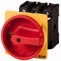 Eaton 3-Pole Rear Panel Isolator Switch IP65, 100A, 55 kW, Red Handle 