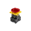 Eaton 3-Pole Rear Panel Isolator Switch IP65, 100A, 55 kW, Red Handle 