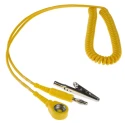 RS PRO ESD Grounding Cord 1.8m Coiled High Visibility Polyurethane Coil Cord Model 273-6701