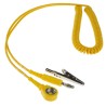 RS PRO ESD Grounding Cord 1.8m Coiled High Visibility Polyurethane Coil Cord Model 273-6701
