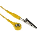 RS PRO ESD Grounding Cord 1.8m Coiled High Visibility Polyurethane Coil Cord Model 273-6701
