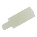 RS PRO M4 Standoff, 15 mm Body Length, 6 mm Stud Length, Polyamide 66 Hex Shape, RoHS Compliant 325-788