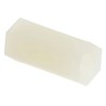 RS PRO Standoff M3, 12.7 mm Body, Female/Female Thread, Polyamide 66, Hex Shape, Plain Finish 325-659