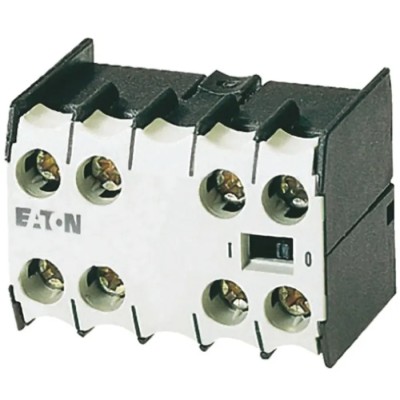 Eaton Auxiliary Contact 2 Contact 2 NC Front Fixing 4 A 220 V dc 500 V ac 010064 02DILEM
