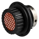 ITT Cannon Circular Connector 48 Contacts Panel Mount Socket Male IP67 Trident Neptune Series TN7S24-0048P1L / 192900-0437