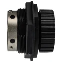 ITT Cannon Circular Connector 48 Contacts Panel Mount Socket Male IP67 Trident Neptune Series TN7S24-0048P1L / 192900-0437