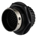 ITT Cannon Circular Connector 48 Contacts Panel Mount Socket Male IP67 Trident Neptune Series TN7S24-0048P1L / 192900-0437