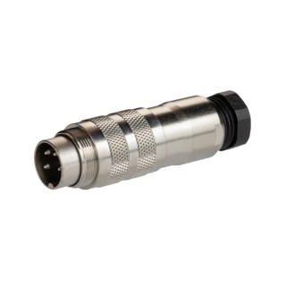 binder Circular Connector 4 Contacts Cable Mount Miniature Plug Male IP67 423 Series 99.5609.15.04