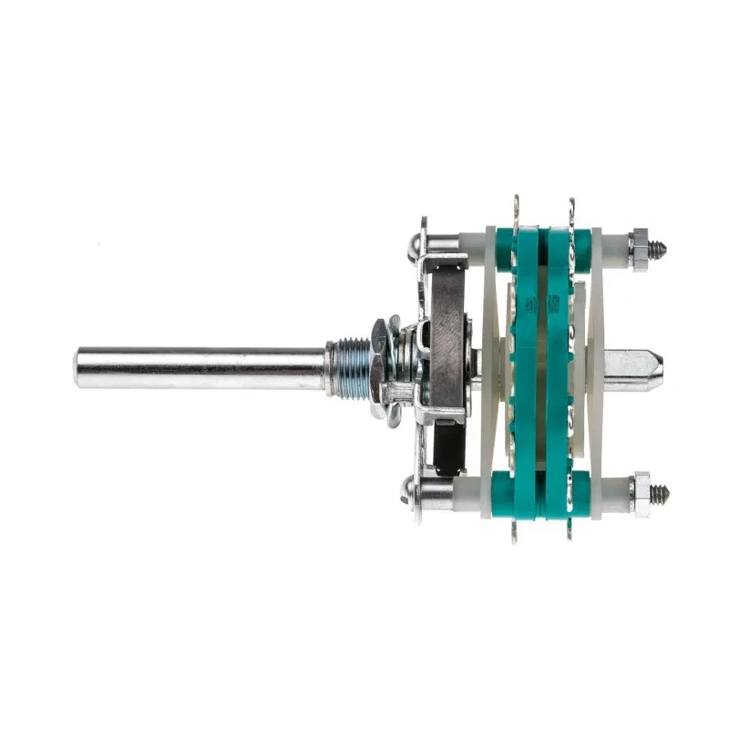 NSF Heavy Duty 12 Position SP12T Rotary Switch 6A, Zinc Plated Panel Mount SP12T