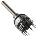 TE Connectivity MRJ 4 Position 3P Rotary Switch 400mA Panel Mount Solder Terminals MRJE3-404
