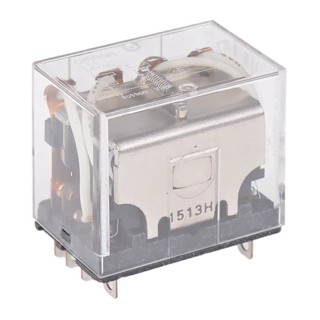 Omron Power Relay, 24V AC Coil, 10A Switching Current, 4PDT LY4 24VAC