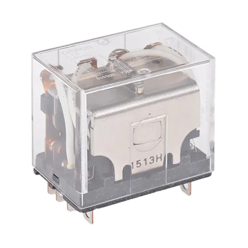Omron Power Relay, 24V AC Coil, 10A Switching Current, 4PDT LY4 24VAC