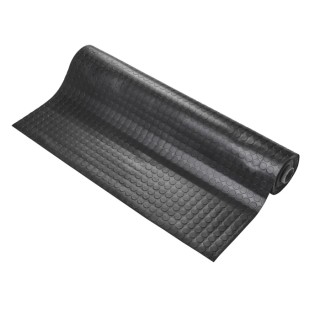 Coba Europe Black Anti-Slip Polyvinyl Chloride Mat Dot Finish 10 m x 1.2 m x 2.5 mm CDS010001V