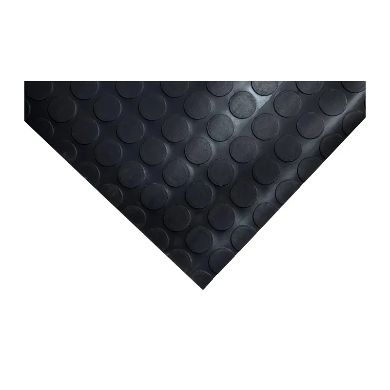 Coba Europe Black Anti-Slip Polyvinyl Chloride Mat Dot Finish 10 m x 1.2 m x 2.5 mm CDS010001V