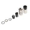 binder Circular Connector Miniature Socket Female 6 Contacts 5A 250V IP67 Copper Zinc Alloy 423 Series 99.5622.15.06