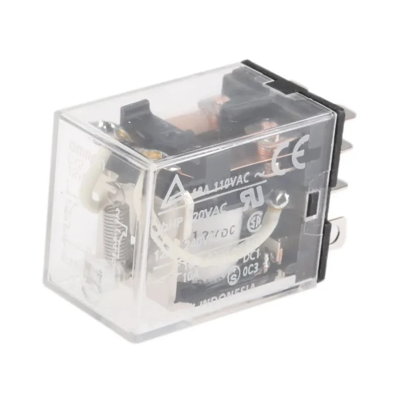 Omron Power Relay DPDT 12V dc Coil 10A Switching Current 240W Max Switching Power LY2 12VDC