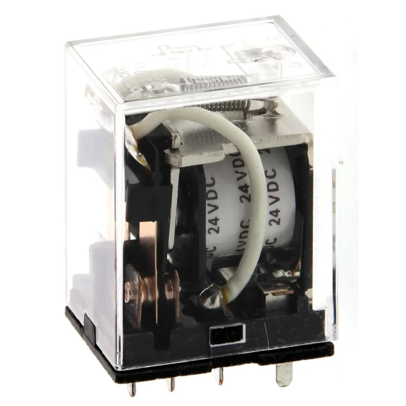 Omron Power Relay DPDT 12V dc Coil 10A Switching Current 240W Max Switching Power LY2 12VDC