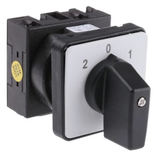 Eaton Rotary Switch Cam Switch 3 Position 45° Knob Actuator 20A 690V Flush Mount 78819006 T0-1-15421/E/EZ-P1(RS332-183)
