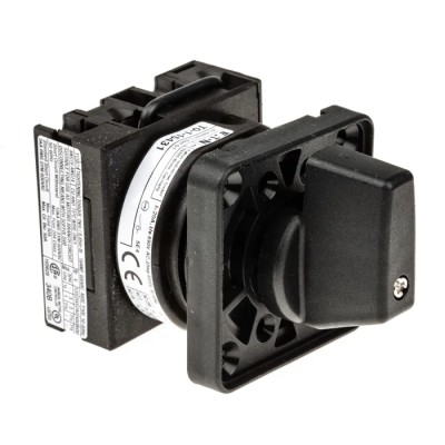 Eaton 3 Position 45 ° Rotary Cam Switch 20A 690V Flush Mount IP65 78819007 T0-1-15431/E/EZ-P1(RS332-199)