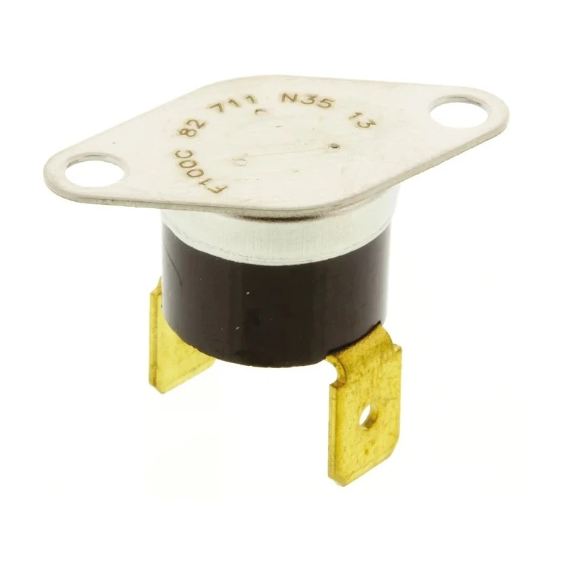 Honeywell Technologies Bi-Metallic Thermostat, Closes at 100 °C, 150 °C Max Snap Action, SPST Contact, 250V 2455R--00820711