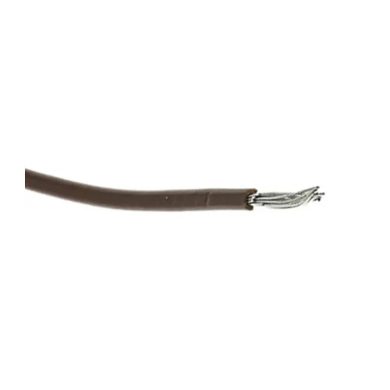 Alpha Wire Brown Hook Up Wire 18 AWG 16/0.25 mm Core Strands 30 m Polyvinyl Chloride PVC 3055 BR005
