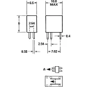 ERG Slide Rotary Coded DIP Switch Through Hole Mount Actuator Slide SCS 1G2 023 STD