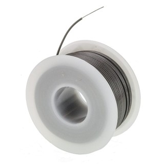 Alpha Wire Hook-up Wire PVC Series Grey Hook Up Wire 24 AWG 7/0.20 mm Core Strands 30 m 300V Flame Retardant 105°C 3050 SL005