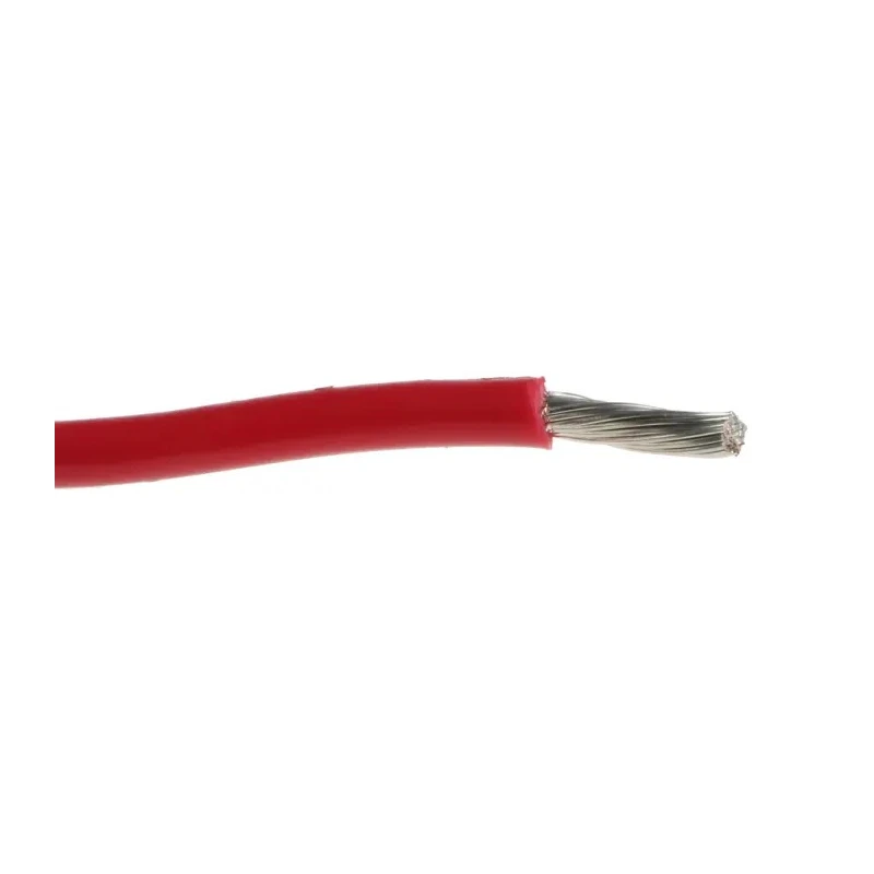 Alpha Wire Premium Series Red Hook Up Wire 16 AWG 26/0.25 mm Core Strands 30 m Polyvinyl Chloride 3057 RD005