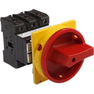 Eaton 3-Pole Rear Panel Mount Isolator Switch IP65, 63A, 37 kW P3-63/V/SVB