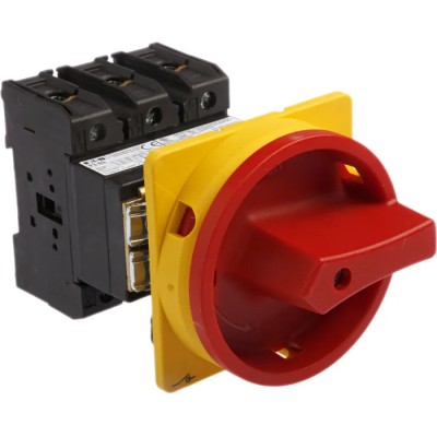 Eaton 3-Pole Rear Panel Mount Isolator Switch IP65, 63A, 37 kW P3-63/V/SVB
