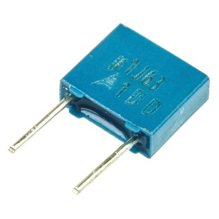 TDK B32529 Film Capacitor 100nF 40V AC 63V DC Through Hole 2-Pin B32529C0104J000