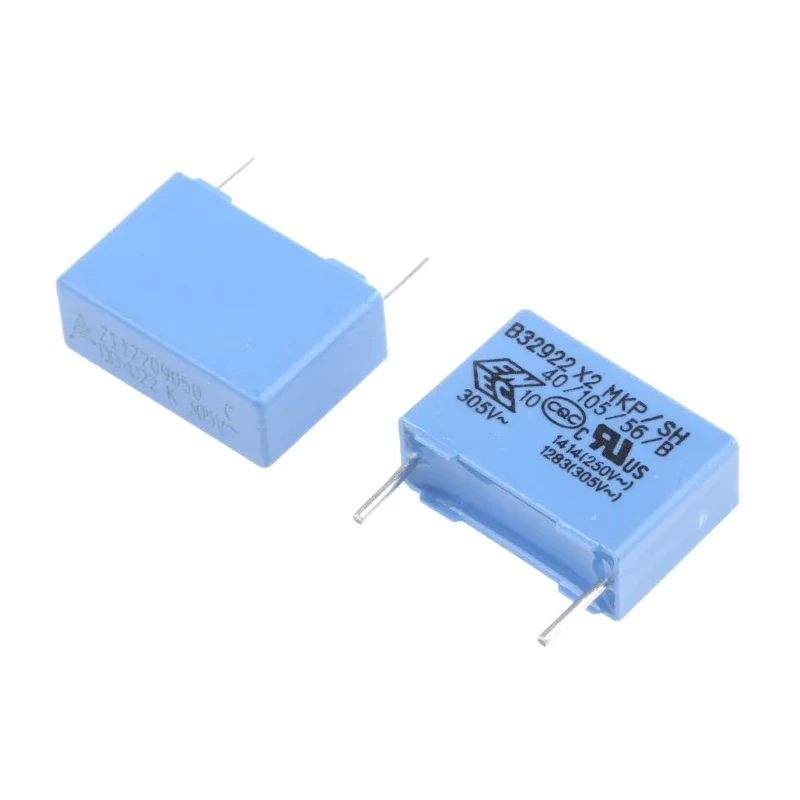 TDK Film Capacitor 220 nF 305V AC 305 V DC Through Hole 2 Pin B32922C3224K000