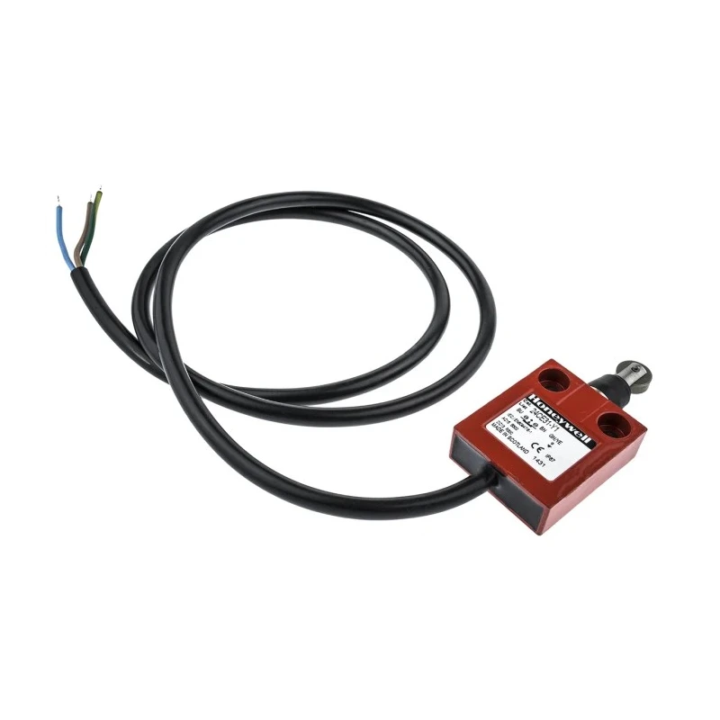 Honeywell Technologies 24CE Series Roller Plunger Limit Switch, 1 NC, IP66, Die Cast Zinc Housing, 240V AC, 3A 24CE31-Y1