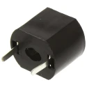 JKL Components 9.5 mm Diameter LED Holder for use with 5 mm (T-1 3/4) Wedge Based LED 2936