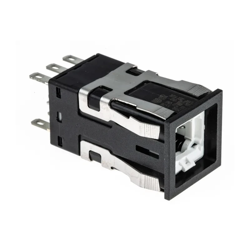 Honeywell Technologies AML21 Series Front Panel Mount Black Rectangular Momentary Push Button Switch DPDT IP67 AML21CBA2AD