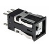 Honeywell Technologies AML21 Series Front Panel Mount Black Rectangular Momentary Push Button Switch DPDT IP67 AML21CBA2AD